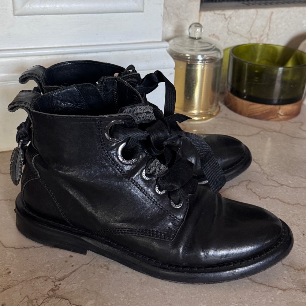 Zadig & Voltaire Black Ankle Boots